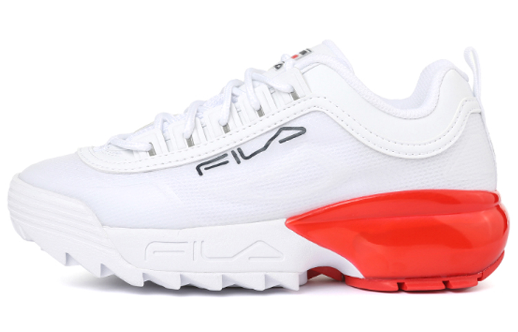 (Women) FILA Cross Training Low Running Shoes White/Red 5XM00803_125