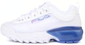 Buy (Women) FILA Cross Training Low Running Shoes White/Blue 5XM00803_149