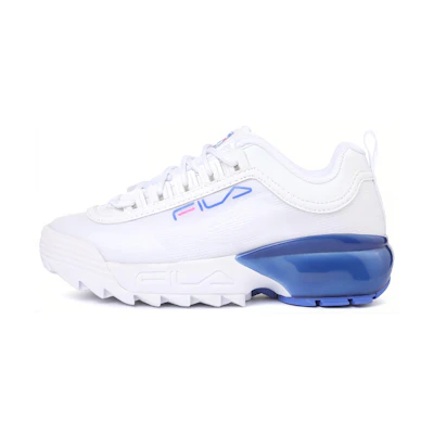 (W) FILA Cross Training Low Running Shoes White/Blue