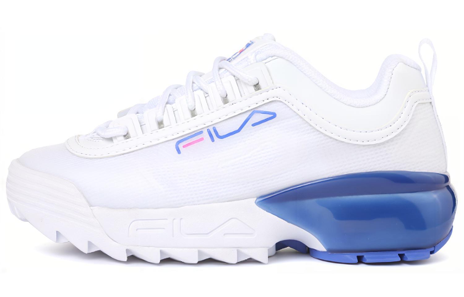 (Women) FILA Cross Training Low Running Shoes White/Blue 5XM00803_149