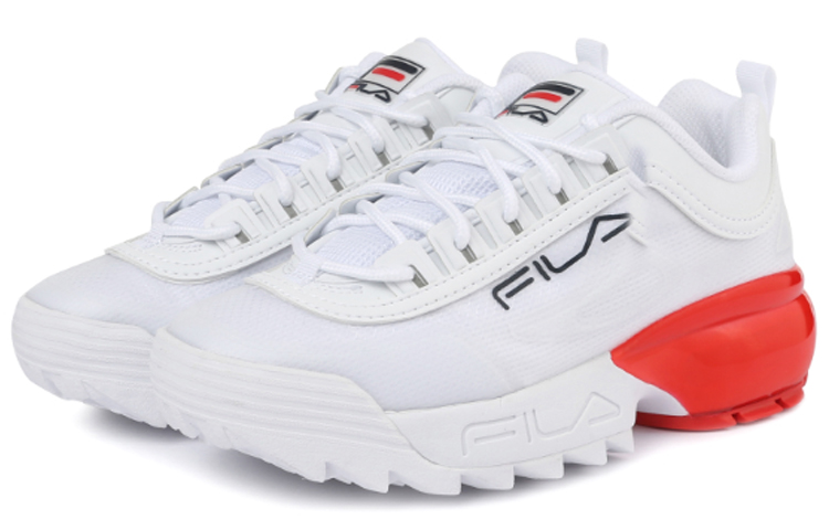 Order (W) FILA白/红色低帮越野跑鞋 5XM00803_125