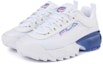 Order (Women) FILA Cross Training Low Running Shoes White/Blue 5XM00803_149