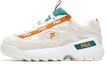 Buy (W) FILA D-Formation Kasut Daddy Hijau/Jingga/Putih F12W933711AMO