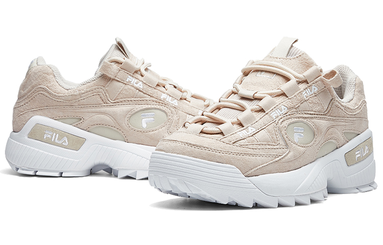 Lookbook (W) 斐乐 D-Formation 运动鞋 奶油白 F52W011402FWP