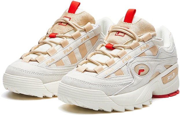 (Women) FILA D-Formation sneakers white/brown F52W011402FSW Order (Women) FILA D-Formation sneakers white/brown F52W011402FSW