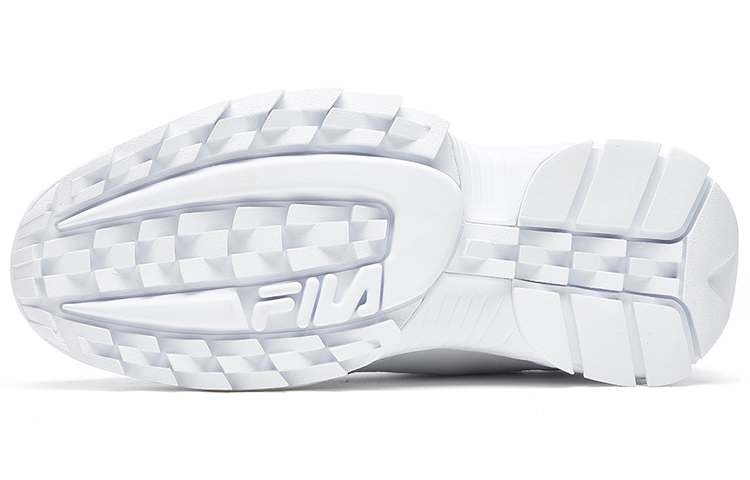 Shop (W) 斐乐 D-Formation 白色运动鞋 F12W933711FWB