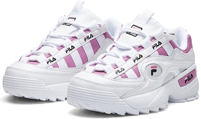 (Women) FILA D-Formation sneakers white/purple F52W011402FWS Order (Women) FILA D-Formation sneakers white/purple F52W011402FWS