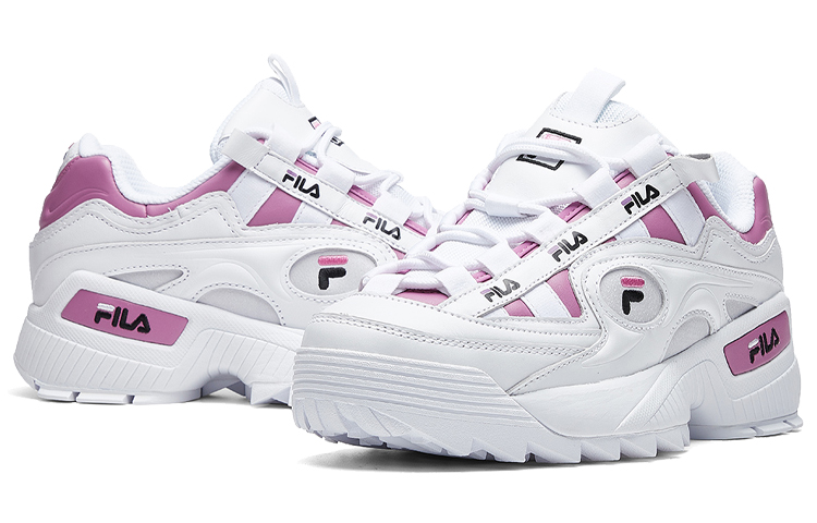 Lookbook (W) FILA D-Formation Sneakers Putih/Ungu F52W011402FWS