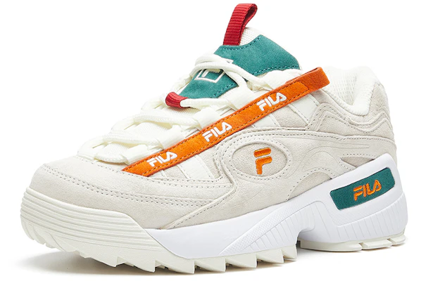 Green and online orange filas