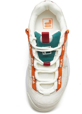 (W) フィラ D-Formation ダッドシューズ 緑/橙/白 F12W933711AMO Lookbook (W) フィラ D-Formation ダッドシューズ 緑/橙/白 F12W933711AMO