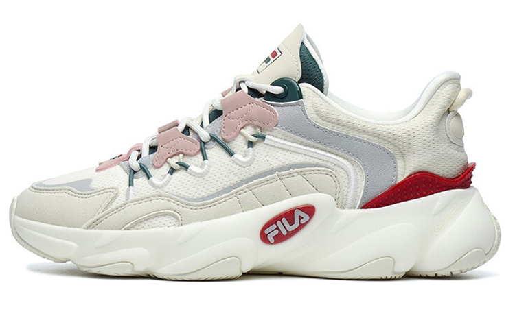 (Women) FILA Dad Shoe 'White Pink Green' F12W141105FWA