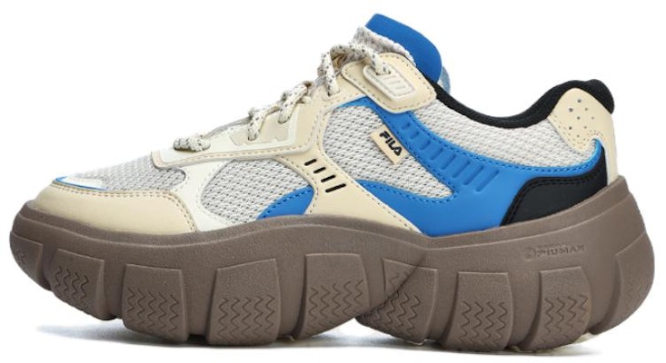 FILA斐樂 防滑耐磨 低筒 爸爸鞋 女款 棕藍 Buy FILA斐樂 防滑耐磨 低筒 爸爸鞋 女款 棕藍