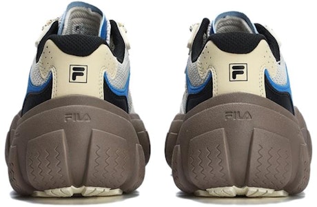 FILA斐樂 防滑耐磨 低筒 爸爸鞋 女款 棕藍 Lookbook FILA斐樂 防滑耐磨 低筒 爸爸鞋 女款 棕藍