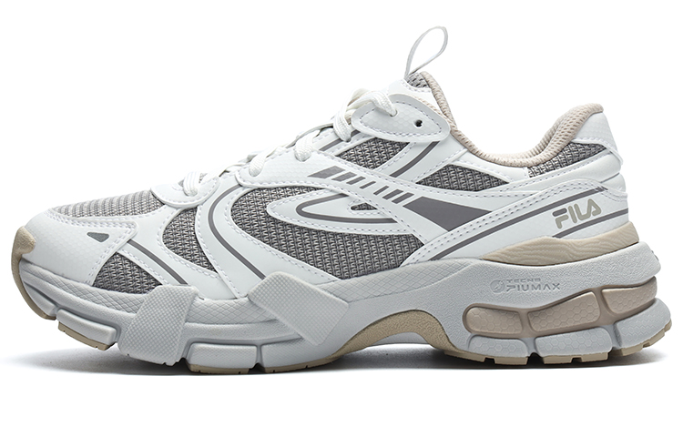 (Women) FILA Decoder Athletic Shoes 'White Grey' F12W312111FAB