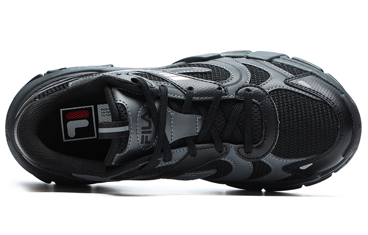 Lookbook FILA斐樂 Decoder 低筒 跑步鞋 女款 黑灰