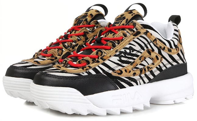 (W) フィラ ディスラプター2 アニマル 5XM00806-992 Lookbook (W) フィラ ディスラプター2 アニマル 5XM00806-992