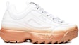 Order (W) FILA Disruptor 2 'Brights Fade - Putih Rose Gold' 5FM00692154