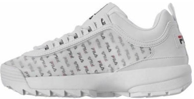 (Women) FILA Disruptor 2 'Clear Logos - White Navy Red' 5FM00698125 (Women) FILA Disruptor 2 'Clear Logos - White Navy Red' 5FM00698125