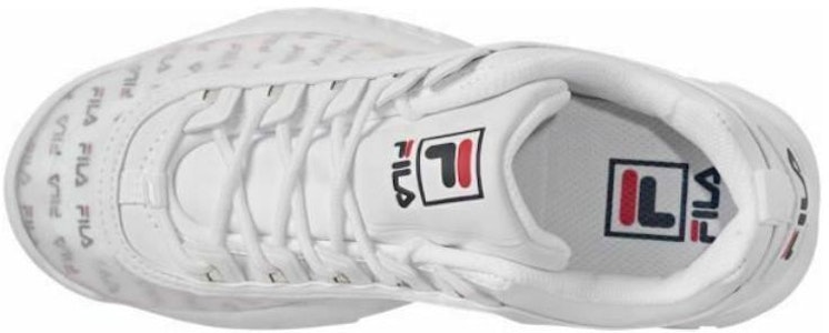 FILA斐樂 Disruptor 百搭舒適簡約 防滑 低幫 生活休閒鞋 女款 白色 Lookbook FILA斐樂 Disruptor 百搭舒適簡約 防滑 低幫 生活休閒鞋 女款 白色