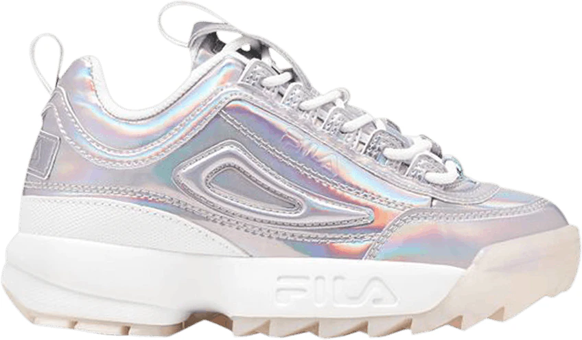 Women FILA Disruptor 2 Iridescent 5FM00723 199 5FM00723 199