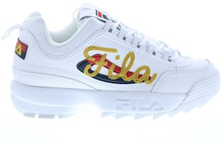 (Women) FILA Disruptor 2 'Signature - White'  5FM00545-125 (Women) FILA Disruptor 2 'Signature - White'  5FM00545-125