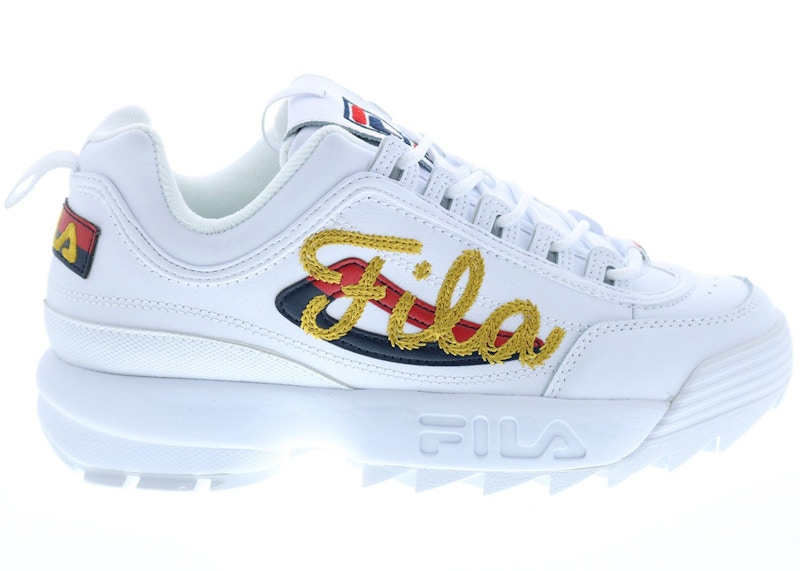 (Women) FILA Disruptor 2 'Signature - White'  5FM00545-125