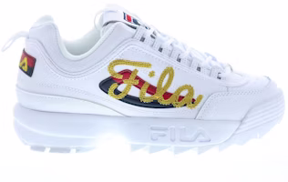 (Women) FILA Disruptor 2 'Signature - White' 5FM00545-125 (Women) FILA Disruptor 2 'Signature - White' 5FM00545-125