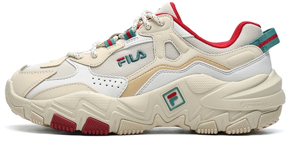 FILA斐樂 掠奪者 2 合成皮 防滑輕便 低筒 運動休閒鞋 女款 米灰 Buy FILA斐樂 掠奪者 2 合成皮 防滑輕便 低筒 運動休閒鞋 女款 米灰