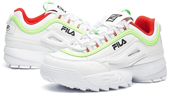 (W) FILA Disruptor 2 Sepatu Sport Retro Wanita & Pria F12W843721FWG Shop (W) FILA Disruptor 2 Sepatu Sport Retro Wanita & Pria F12W843721FWG