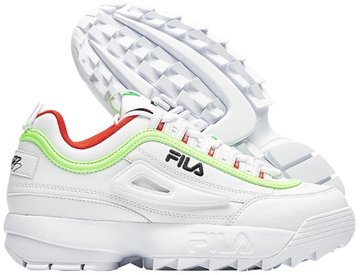 (W) FILA Disruptor 2 Sepatu Sport Retro Wanita & Pria F12W843721FWG Sizing (W) FILA Disruptor 2 Sepatu Sport Retro Wanita & Pria F12W843721FWG