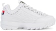 Order (W) FILA 斐乐 Disruptor 2 白色海军蓝红色 运动鞋 5FM00079-125