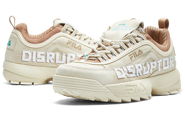 Shop (W) FILA Disruptor 2 Sepatu Old Skool Rendah Putih T12W011402FAL