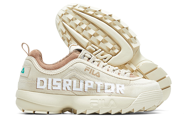 Purchase (W) FILA Disruptor 2 Sepatu Old Skool Rendah Putih T12W011402FAL