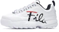 Buy (Women) FILA Disruptor 2 Low 'White Black Red' F12W943711FWT