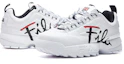 Shop (Women) FILA Disruptor 2 Low 'White Black Red' F12W943711FWT