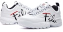 Shop (W) FILA Disruptor 2 Low 'Putih Hitam Merah' F12W943711FWT