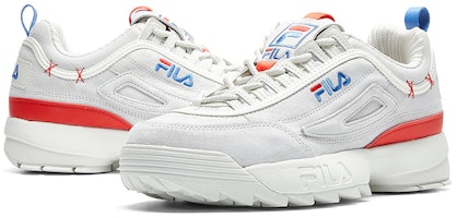(W) Fila Disruptor 2 Sepatu Lowcut Abu-abu Retro T12W011402FVG Shop (W) Fila Disruptor 2 Sepatu Lowcut Abu-abu Retro T12W011402FVG