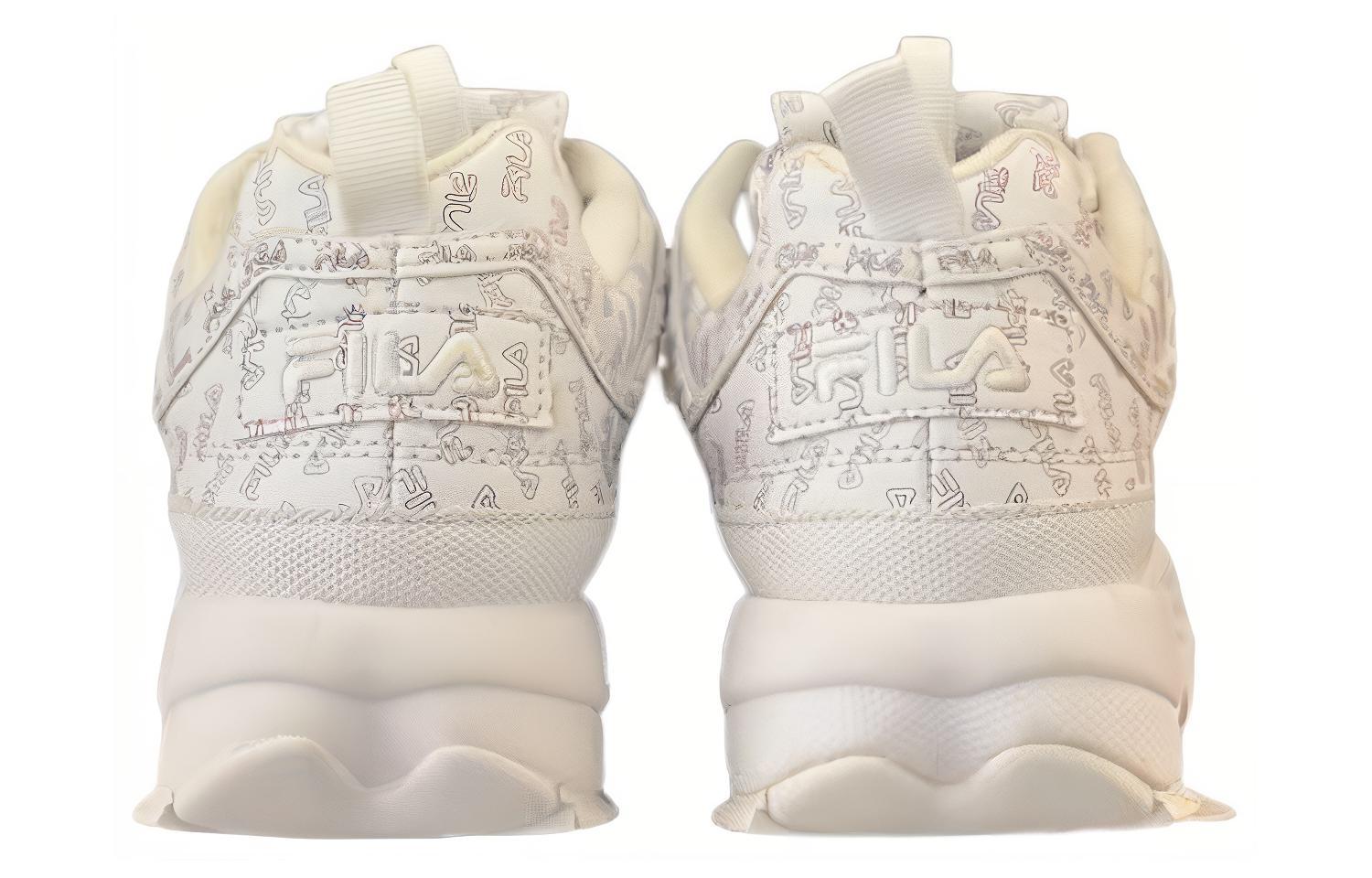 Shop (W) FILA ディスラプター2 マルチロゴ (FILA Disruptor 2 Multi Logo) 5FM00597-125