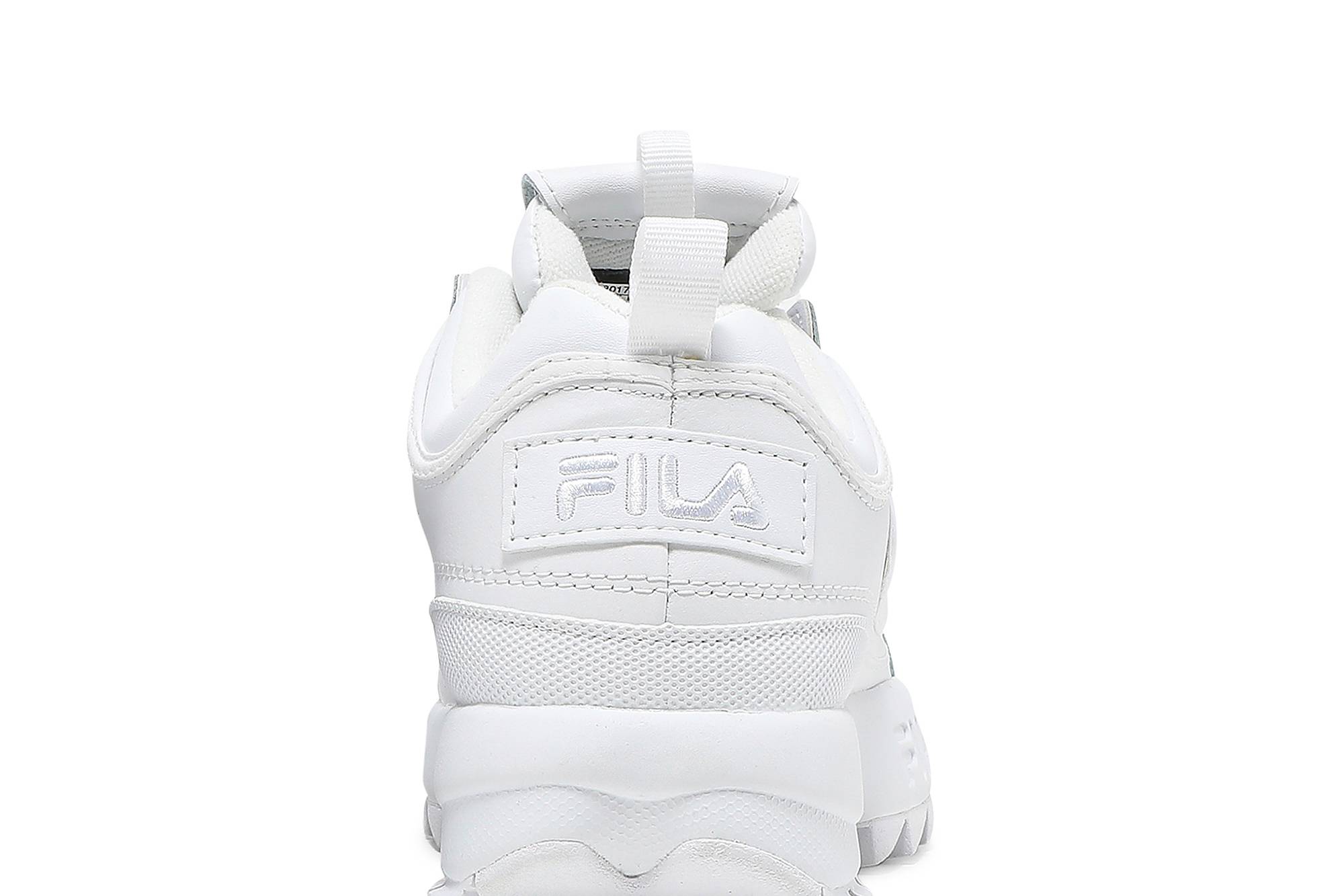 Sizing (W) FILA Disruptor 2 Premium 'Triple Blanco' 5VF80170-100