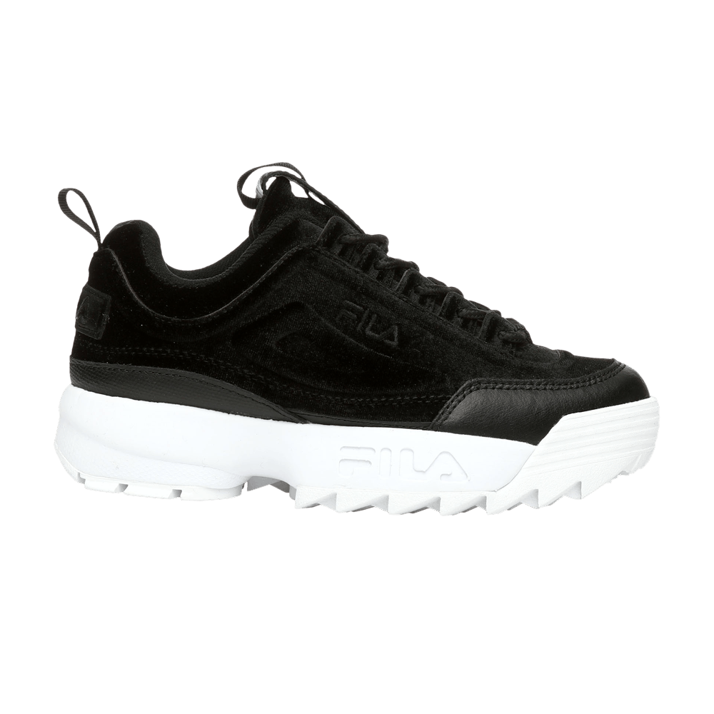 (W) FILA Disruptor 2 PRM 'Velour Black'