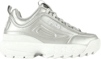 (Women) FILA Disruptor 2 Premium Metallic 'Silver' 5FM00040-662 (Women) FILA Disruptor 2 Premium Metallic 'Silver' 5FM00040-662