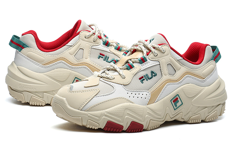 Lookbook (W) Zapatillas FILA Disruptor 2 'Beige Blanco Rojo' F12W216132FAN