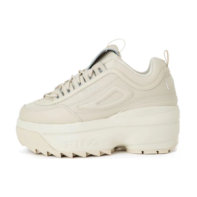 (W) FILA Disruptor 2 Wedge 'Beige Casual'