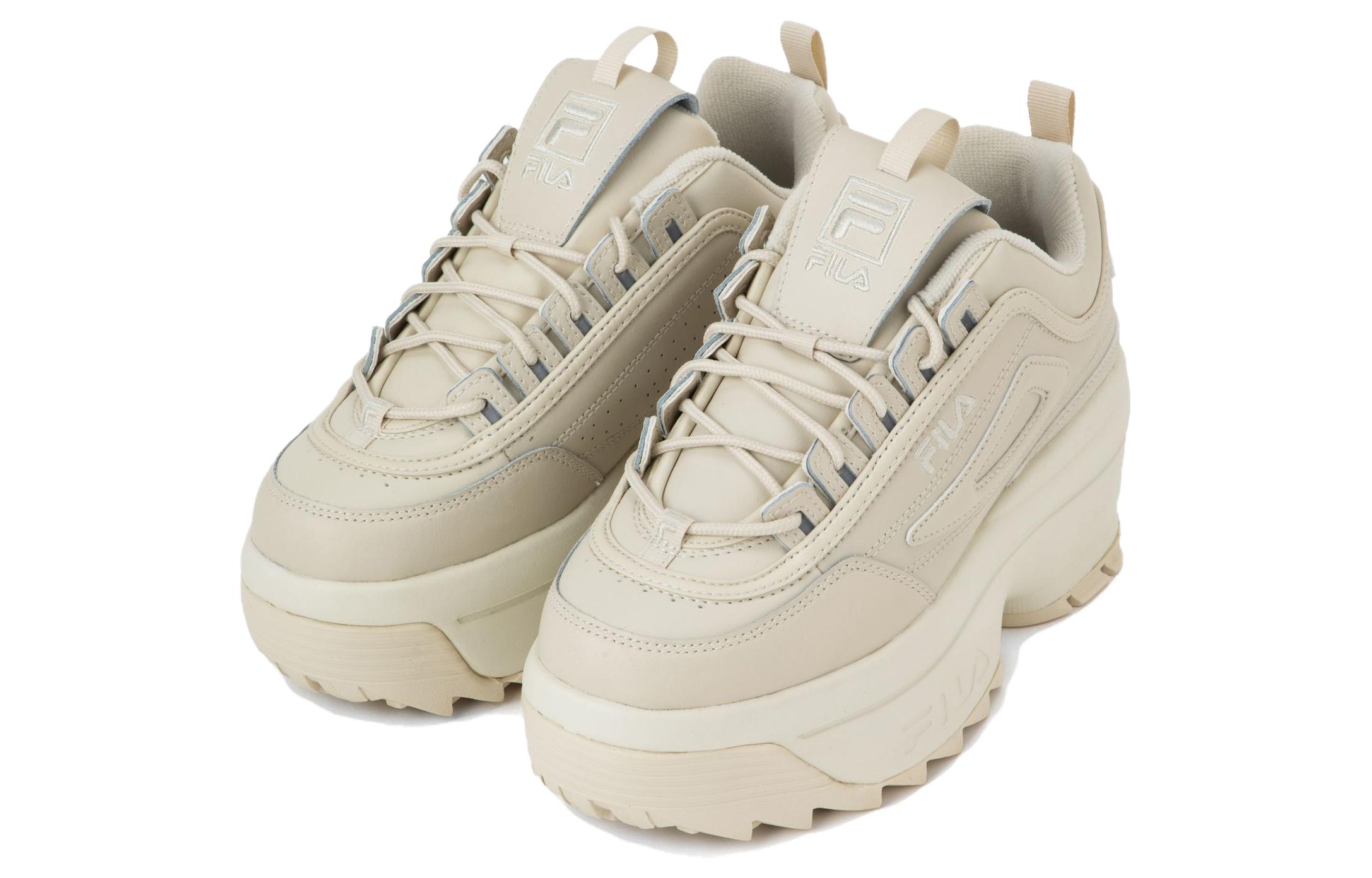 Lookbook (W) FILA Disruptor 2 Wedge 'Beige Casual' Zapatillas Mujer 504637854-01A