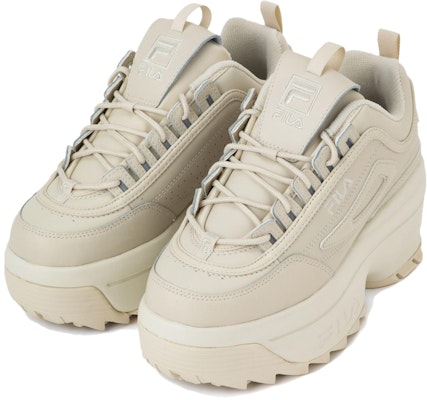 (Women) FILA Disruptor 2 Wedge 'Beige Casual' 504637854-01A Lookbook (Women) FILA Disruptor 2 Wedge 'Beige Casual' 504637854-01A