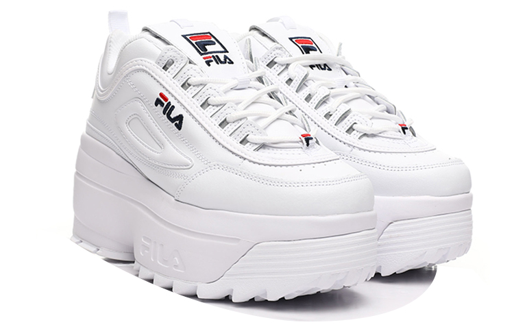 Lookbook (W) FILA 破坏者2代增高鞋 '白色' 5FM00704-125