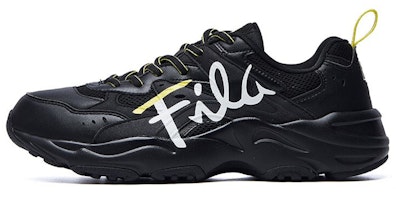 (Women) FILA Heritage-FHT 'Black White Yellow' F12W031120FBK (Women) FILA Heritage-FHT 'Black White Yellow' F12W031120FBK