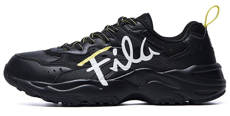 (Women) FILA Heritage-FHT 'Black White Yellow' F12W031120FBK Buy (Women) FILA Heritage-FHT 'Black White Yellow' F12W031120FBK