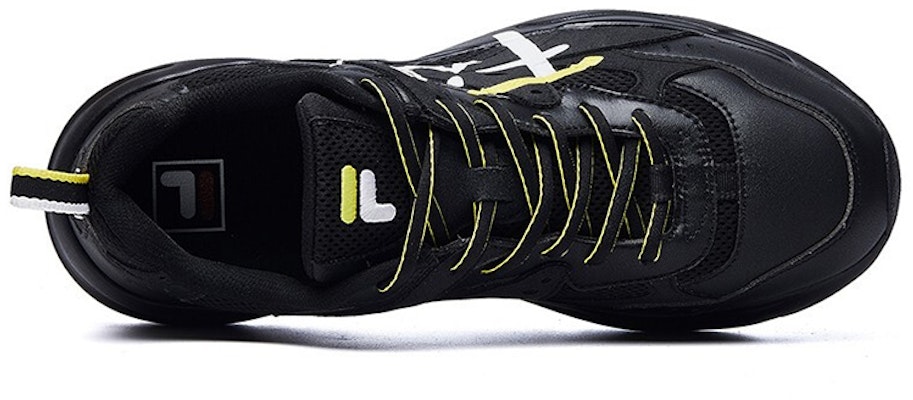 (W) FILAヘリテージFHT 黒白黄 F12W031120FBK Lookbook (W) FILAヘリテージFHT 黒白黄 F12W031120FBK