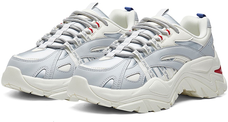 Fila 斐樂 Sofia 魚刺 厚底休閒老爹鞋 女款 灰白紅 Lookbook Fila 斐樂 Sofia 魚刺 厚底休閒老爹鞋 女款 灰白紅